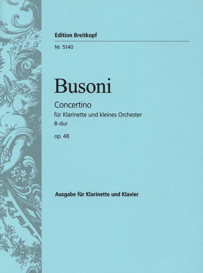 F. Busoni: Concertino Op 48