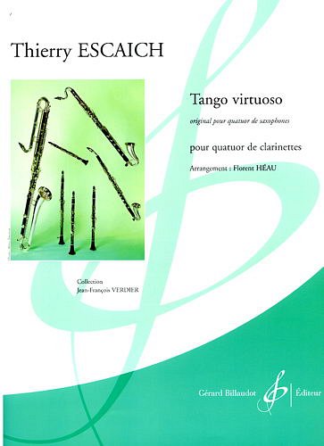 T. Escaich: Tango Virtuoso, 4Klar (Pa+St)