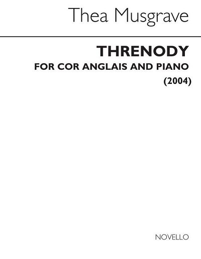 T: Musgrave: Threnody For Cor Anglais And Piano (Bu)