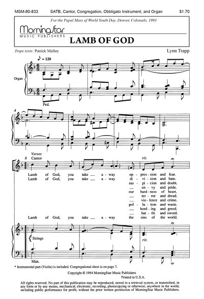 Lamb of God / Communion Song