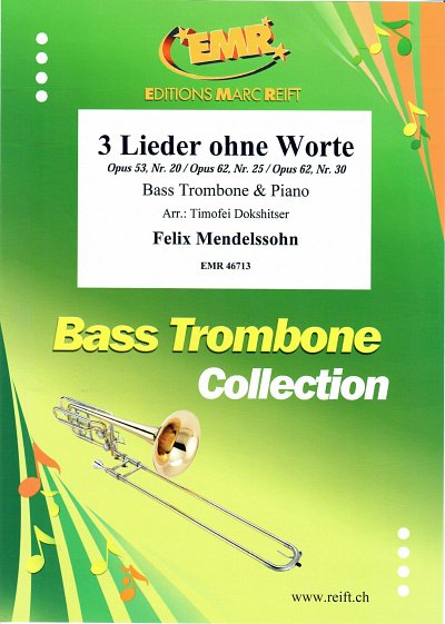 F. Mendelssohn Barth: 3 Lieder ohne Worte, BposKlav
