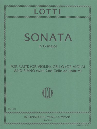 A. Lotti: Sonata Sol (Bu)