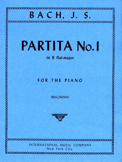 J.S. Bach: Partita No. 1 in B-flat major BWV 825 , Klav