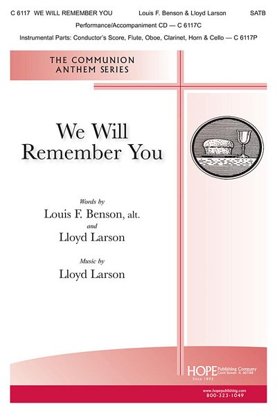 L. Larson: We Will Remember You, GchKlav (Chpa)