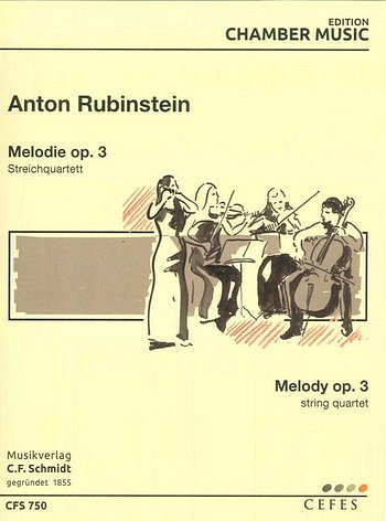 A. Rubinstein: Melodie op. 3 , 2VlVaVc (Stsatz)