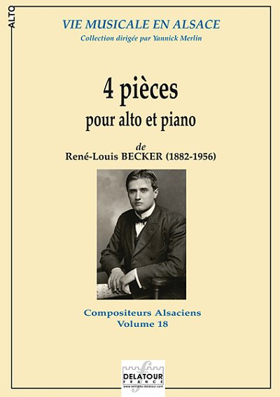 BECKER René-Louis: 4 Stücke für Viola und Klavier