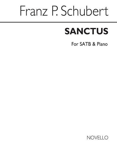 F. Schubert: Sanctus & Benedictus, GchKlav (Chpa)