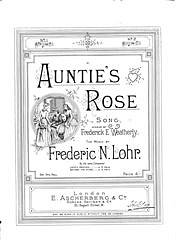 DL: F.N. Lohr: Auntie's Rose, GesKlav