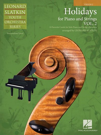 L. Slatkin: Holidays for Piano and Strings 2, KlavStr (Vl2)