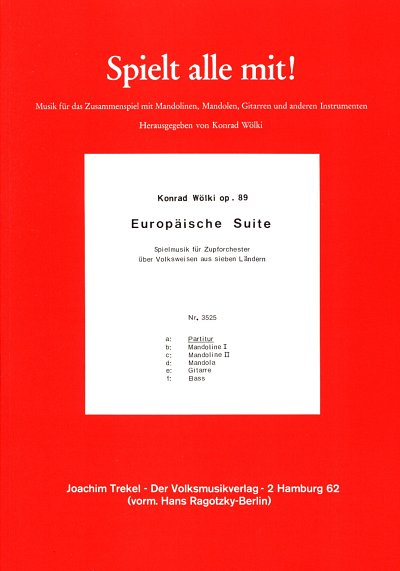 Woelki Konrad: Europaeische Suite