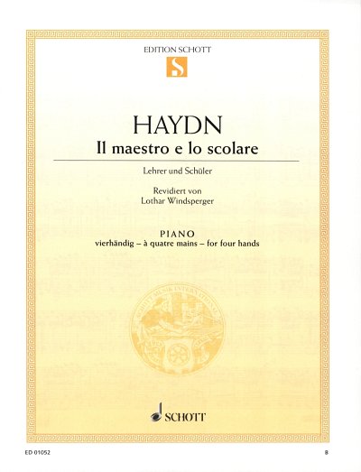 J. Haydn et al.: Il maestro e lo scolare Hob. XVIIa:1