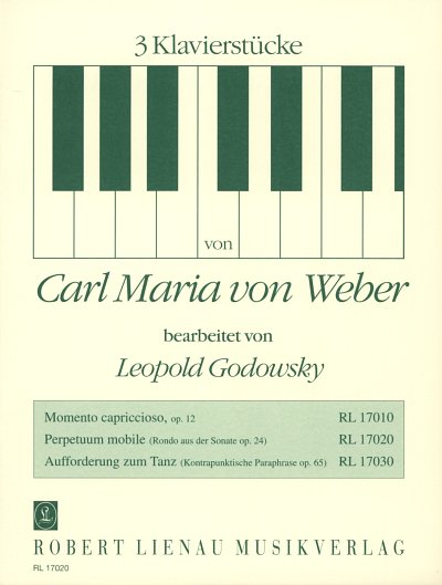 C.M. von Weber: Perpetuum mobile op. 24 , Klav