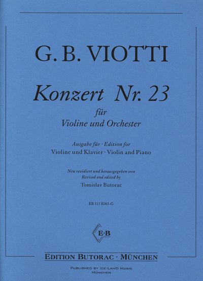 G.B. Viotti: Konzert 23