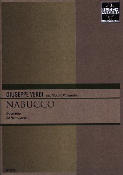 G. Verdi: Nabucco, 4Hrn (Pa+St)