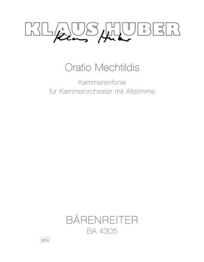 K. Huber: Oratio Mechtildis (1956/1957) (Stp)