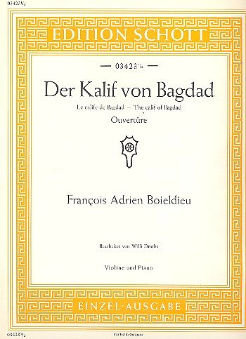 F.A. Boieldieu: Der Kalif von Bagdad , VlKlav