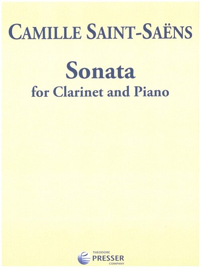 S. Charles-C.: Sonata, KlarKlv (Pa+St)