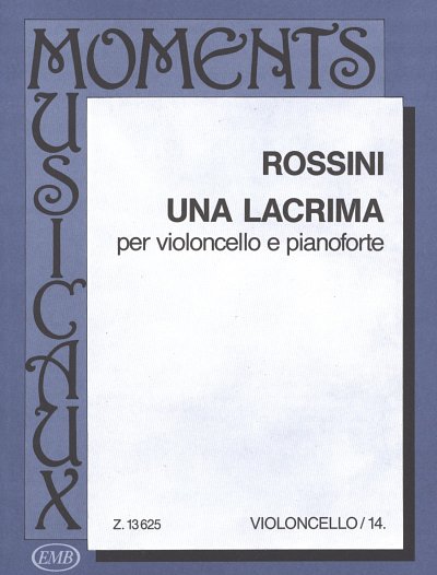 G. Rossini: Una lacrima, VcKlav (KlavpaSt)