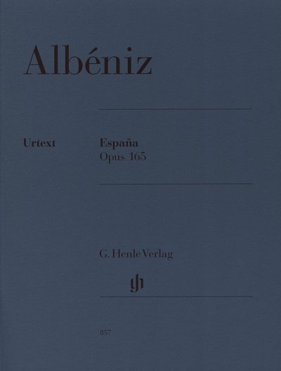 I. Albéniz: España op. 165, Klav