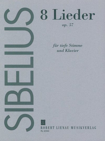 J. Sibelius: Acht Lieder op. 57, GesTiKlav