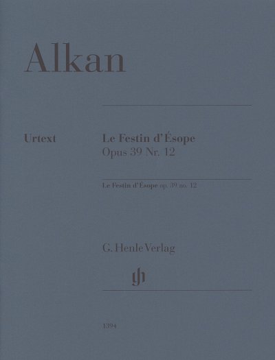 C.-V. Alkan: Le Festin d'Ésope op. 39/2, Klav