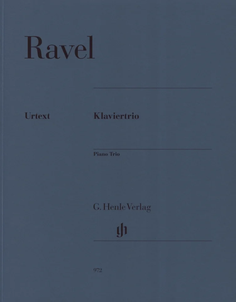 M. Ravel: Klaviertrio, VlVcKlv (KlavpaSt) (0)
