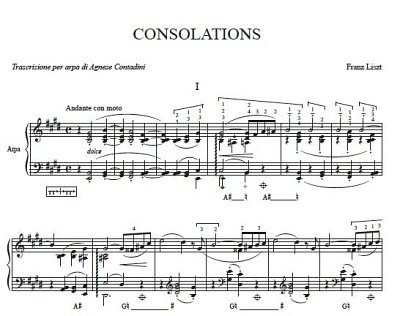 F. Liszt: Consolations, Hrf