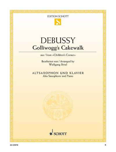 DL: C. Debussy: Golliwogg's Cakewalk, ASaxKlav