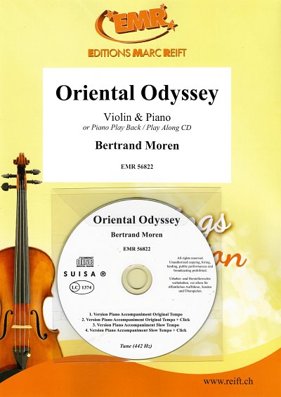 B. Moren: Oriental Odyssey, VlKlav (+CD)