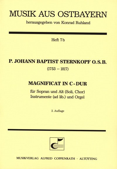 J.B. Sternkopf: Magnificat in C-Dur, 2GesOrg;Str (Part.)
