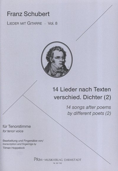 F. Schubert: 14 Lieder nach Texten verschie, GesTeGit (Sppa)