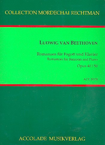 L. v. Beethoven: 2 Romanzen op. 40 / 50, FagKlav (KlavpaSt)