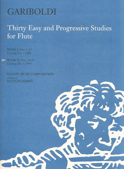 G. Gariboldi: Thirty Easy and Progressive Studies, Book , Fl