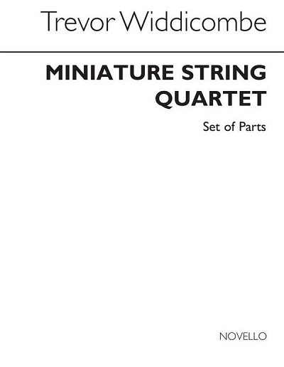 Miniature Quartet Parts, 2VlVaVc (Bu)