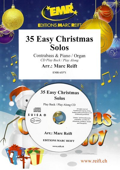 M. Reift: 35 Easy Christmas Solos, KbKlav/Org (+CD)