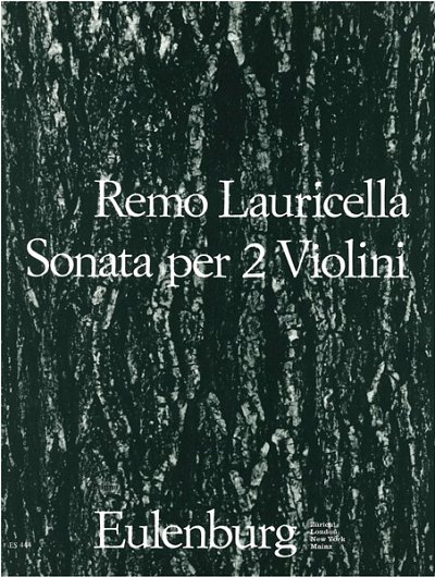 R. Lauricella: Sonate für 2 Violinen