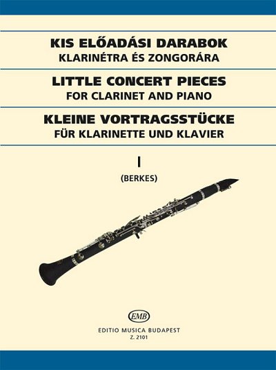 Little Concert Pieces 1 for clarinet and piano