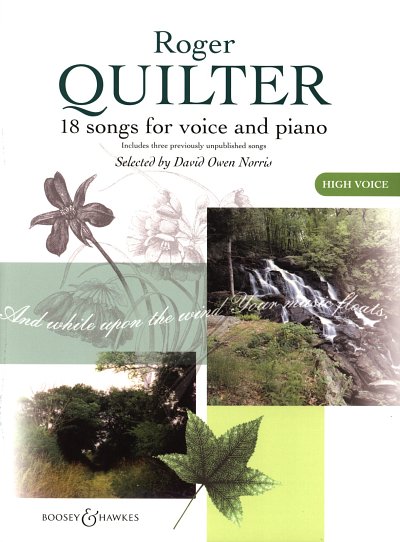 R. Quilter: 18 Songs, GesKlav
