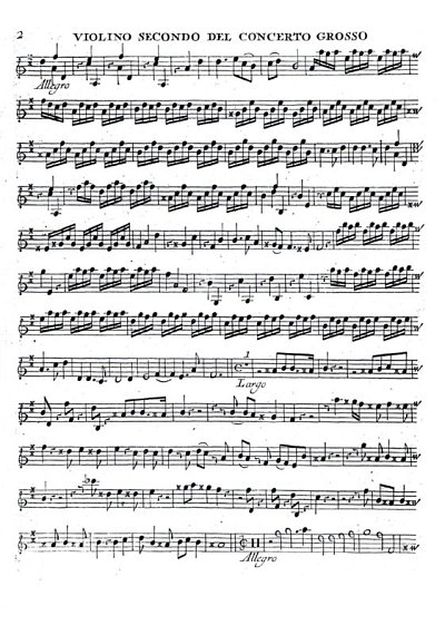 A. Corelli: 12 Concerti per 2 Flauti e Basso op. 6 – 3 zusätzliche Stimmbücher ad lib.