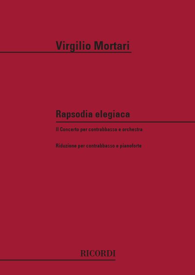 V. Mortari: Rapsodia Elegiaca, KbKlav (Part.)