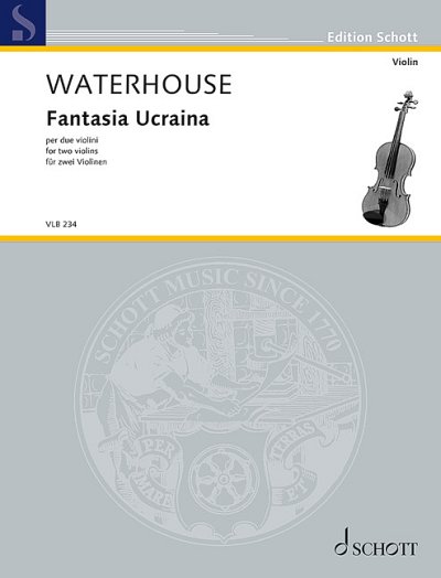 DL: G. Waterhouse: Fantasia Ucraina, 2Vl (Pa+St)