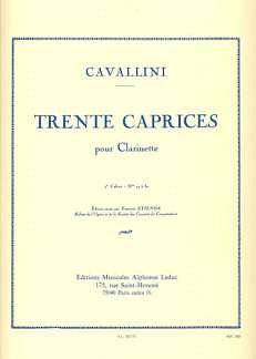 E. Cavallini: 30 Caprices For Clarinet Vol.2, Klar