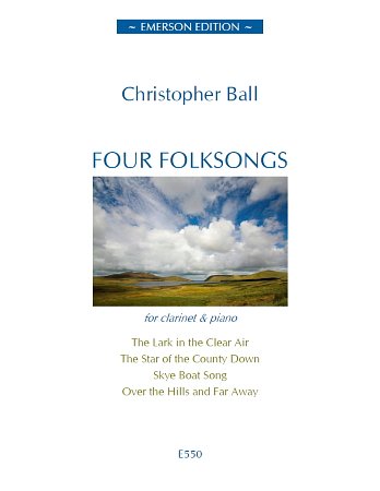 C. Ball: Four Folksongs, KlarKlav (KlavpaSt)