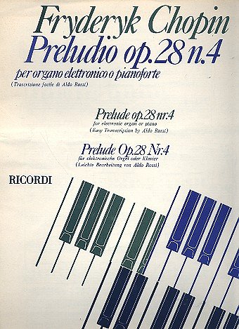 F. Chopin: Preludio Op.28-4(Rossi) (Part.)