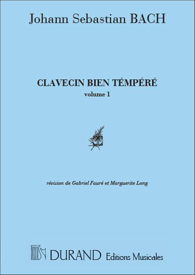 J.S. Bach: Clavecin Bien Tempere V.1 Piano (Revision, Klav
