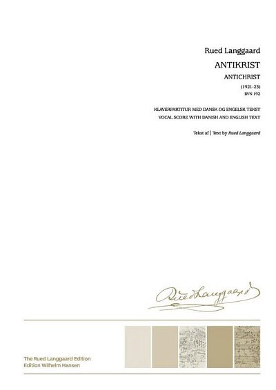 R. Langgaard: Antikrist 'Fortabelsen' / Antichrist