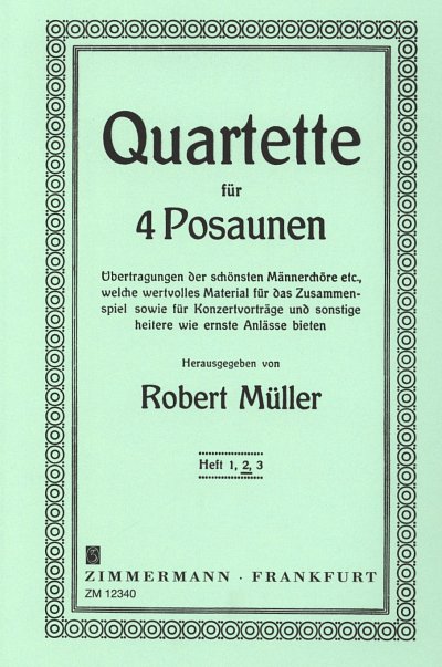 R. Müller: Quartette 2, 4Pos (Stsatz)