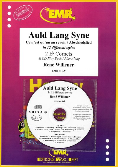 R. Willener: Auld Lang Syne, 2Korn (+CD)