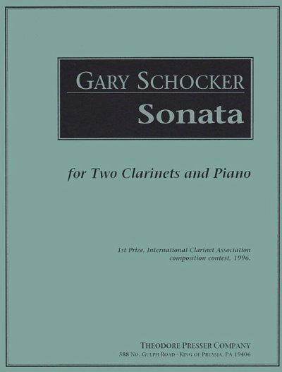 G. Schocker: Sonata, 2KlarKlav (Pa+St)