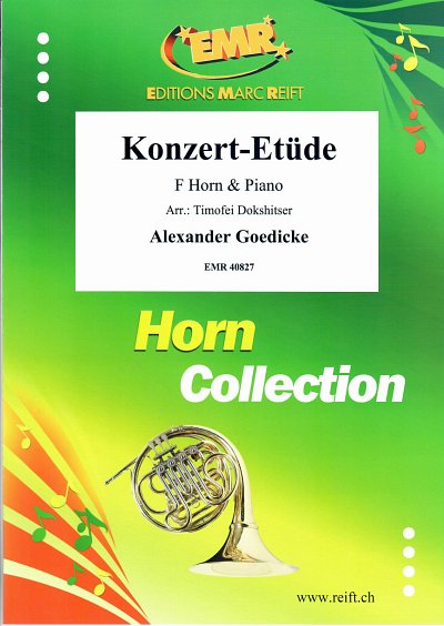 A. Goedicke: Konzert-Etüde, HrnKlav